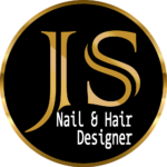 Logo JS Nail & Hair Designer - Atendida por Agência Igor Queiroz - Especialista em Marketing de Performance e Estratégias
